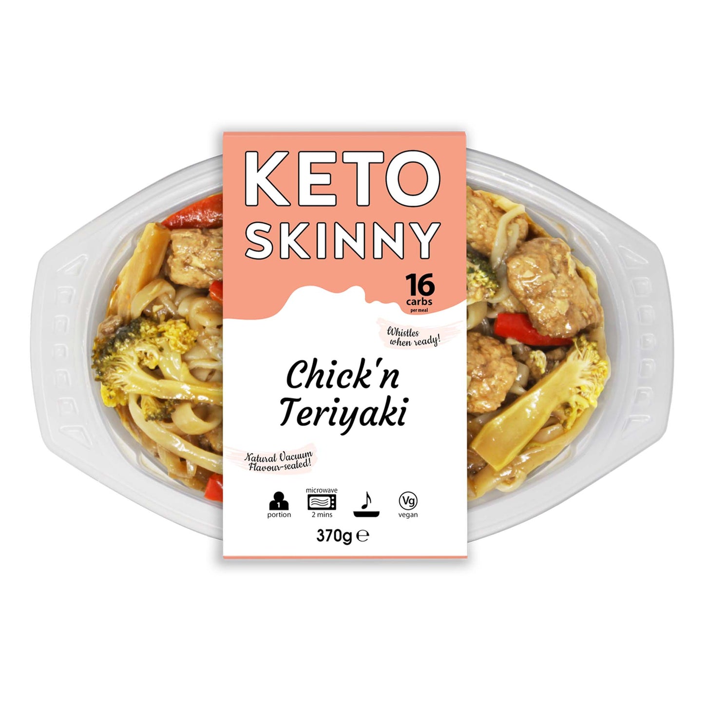 Keto Skinny Chick'n Teriyaki