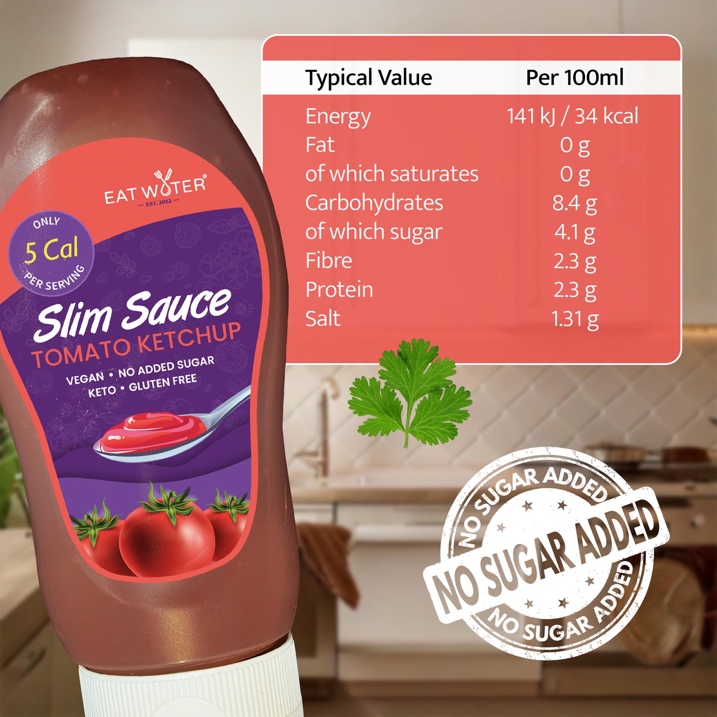 Eat Water Slim Tomato Ketchup