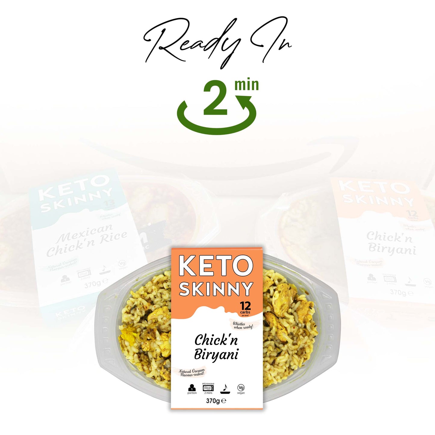 Keto Skinny Chick'n Biryani