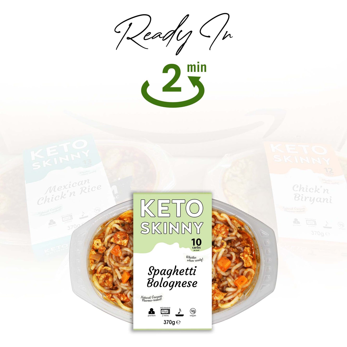 Keto Skinny Spaghetti Bolognese