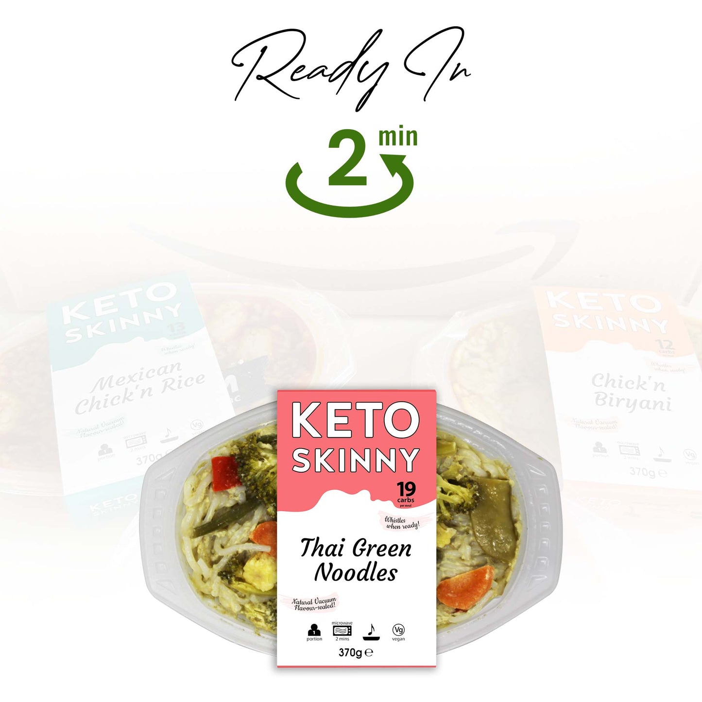 Keto Skinny Thai Green Noodles