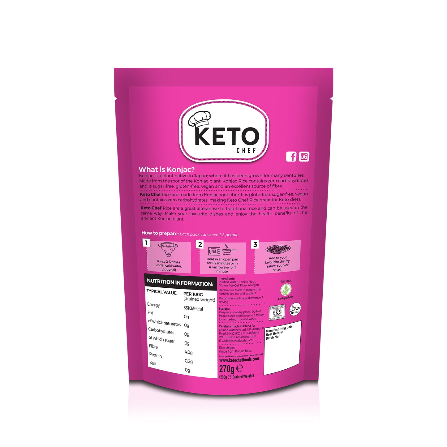 Keto Chef Rice