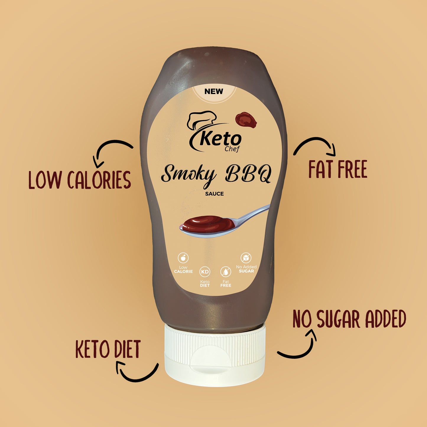 Keto Chef Smoky BBQ Sauce