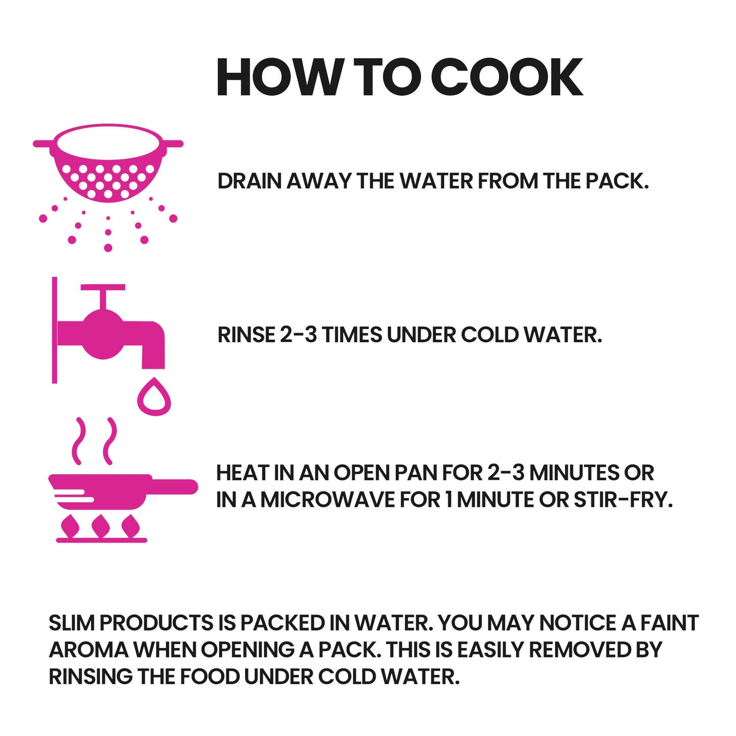Eat Water Noodles (No Drain)