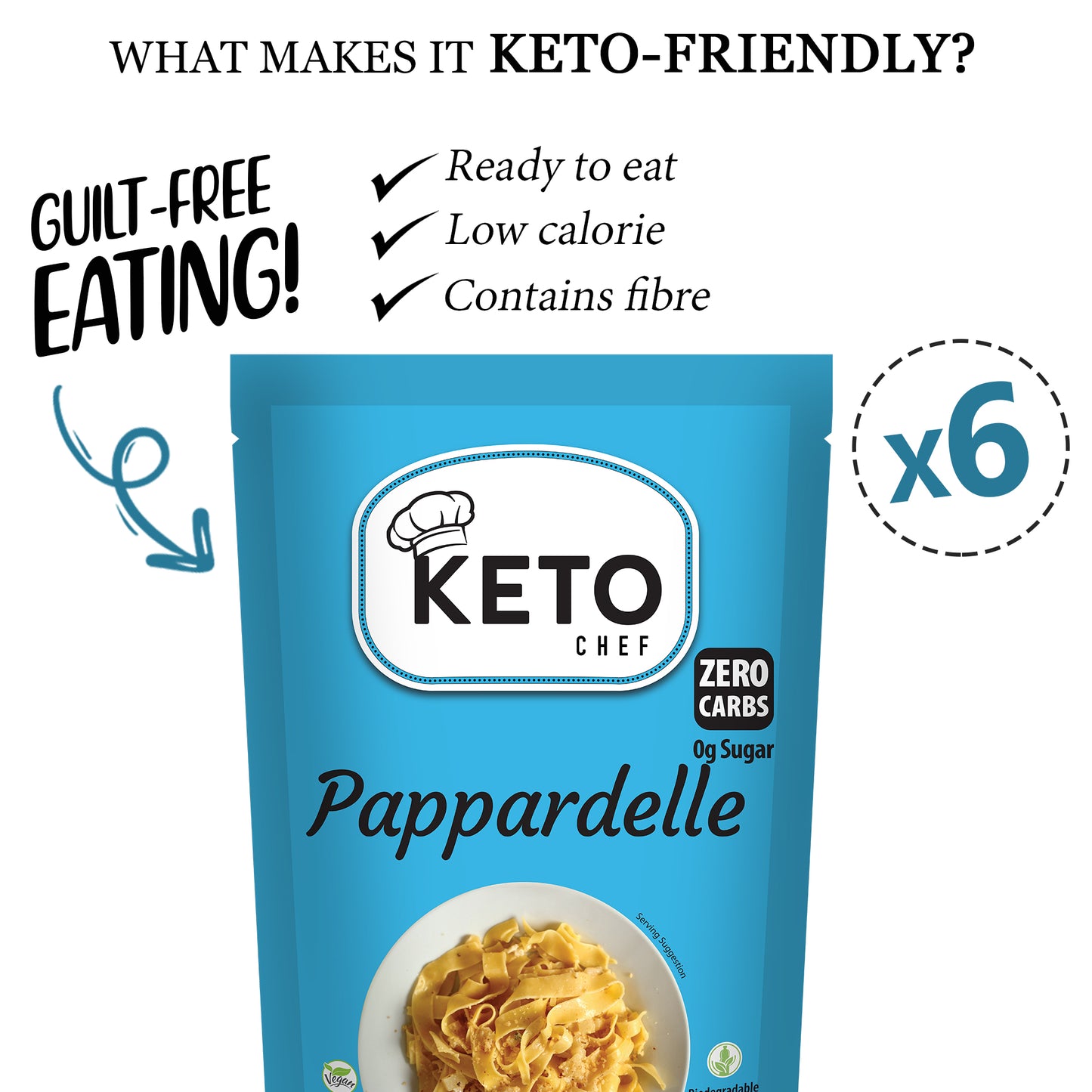 Keto Chef Pappardelle Pasta