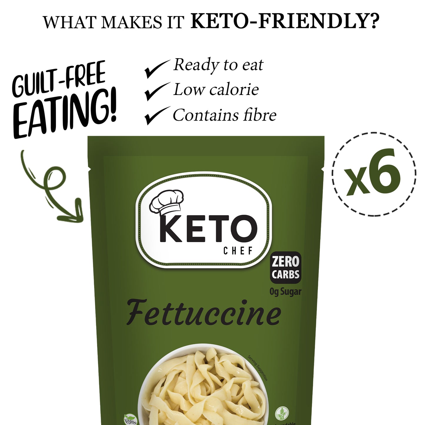 Keto Chef Fettuccine Pasta