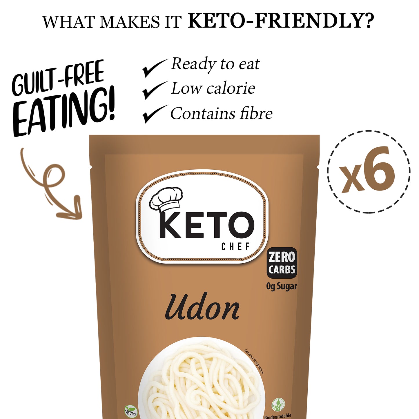 Keto Chef Udon Noodles