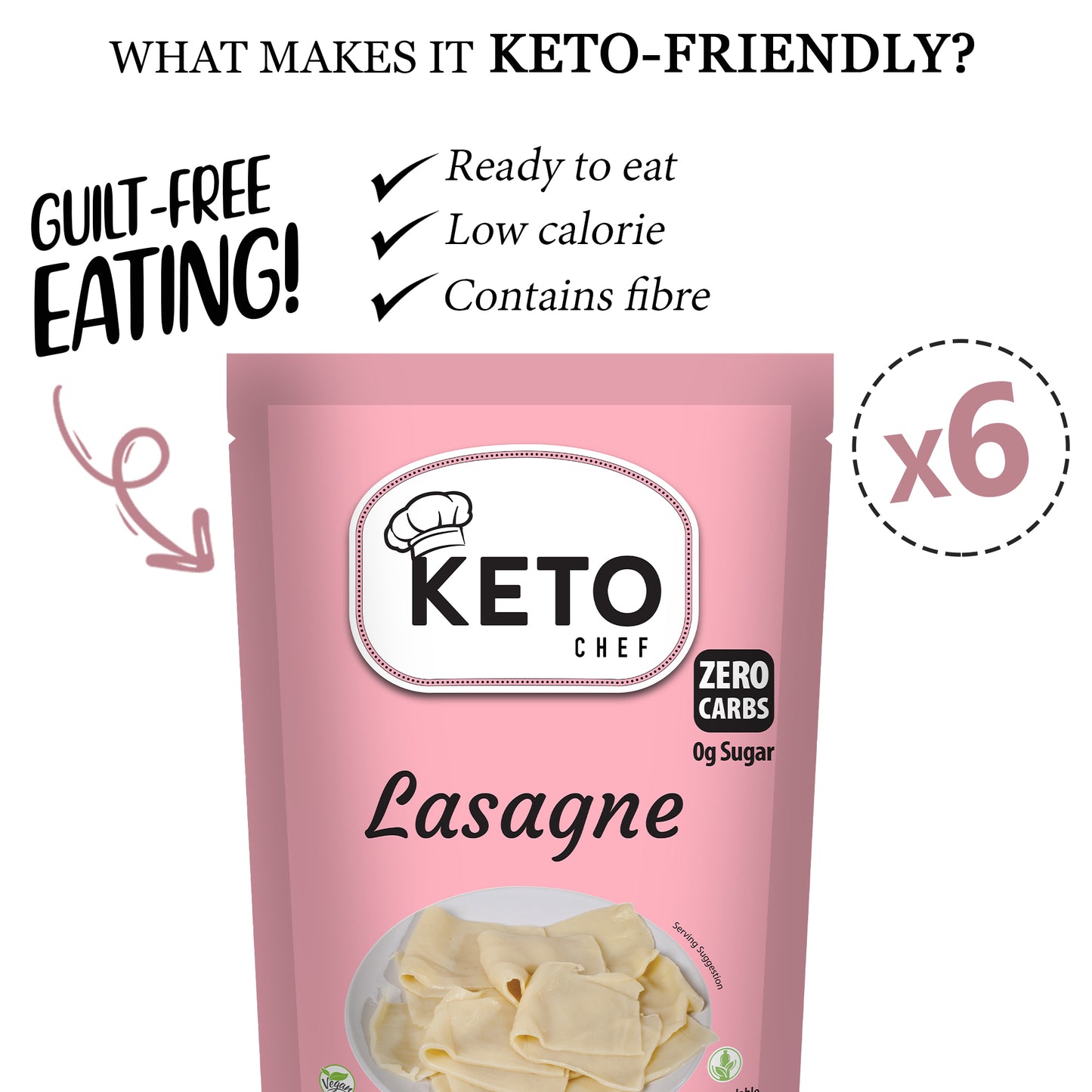 Keto Chef Lasagne Pasta
