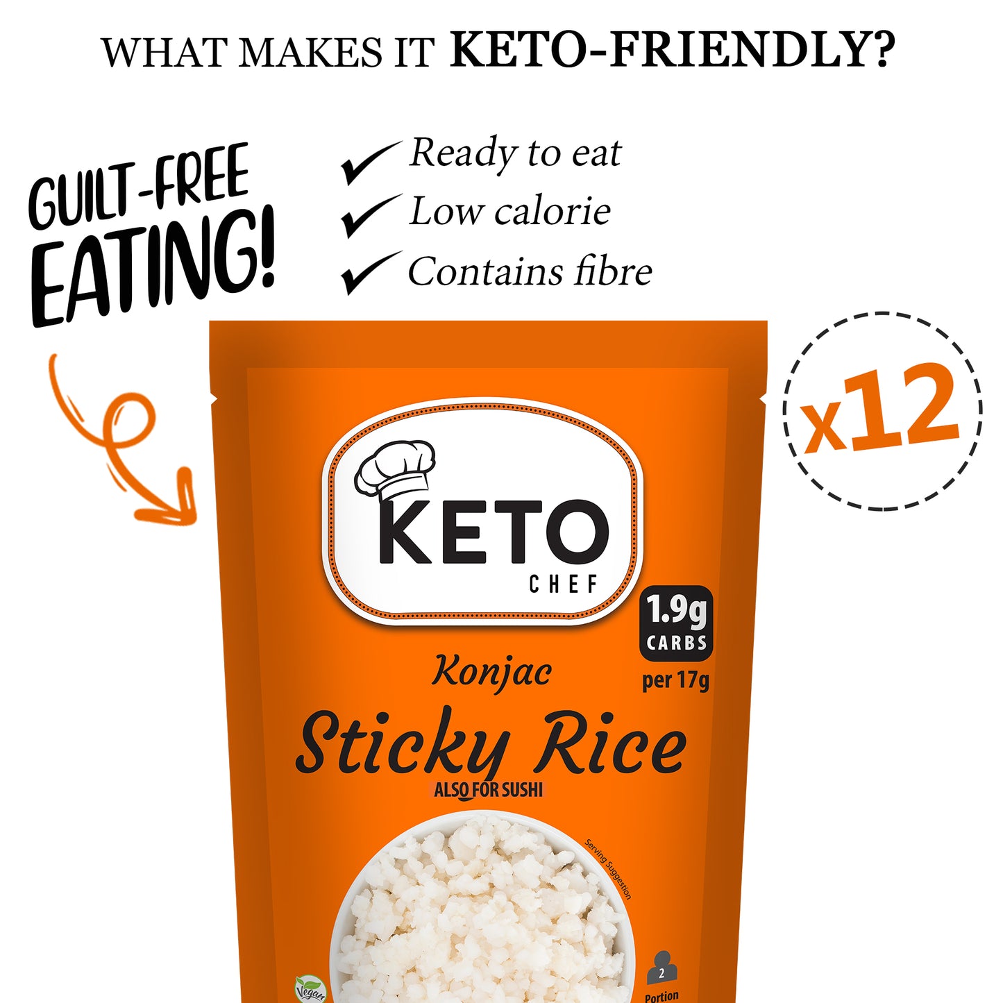 Keto Chef Sticky Rice