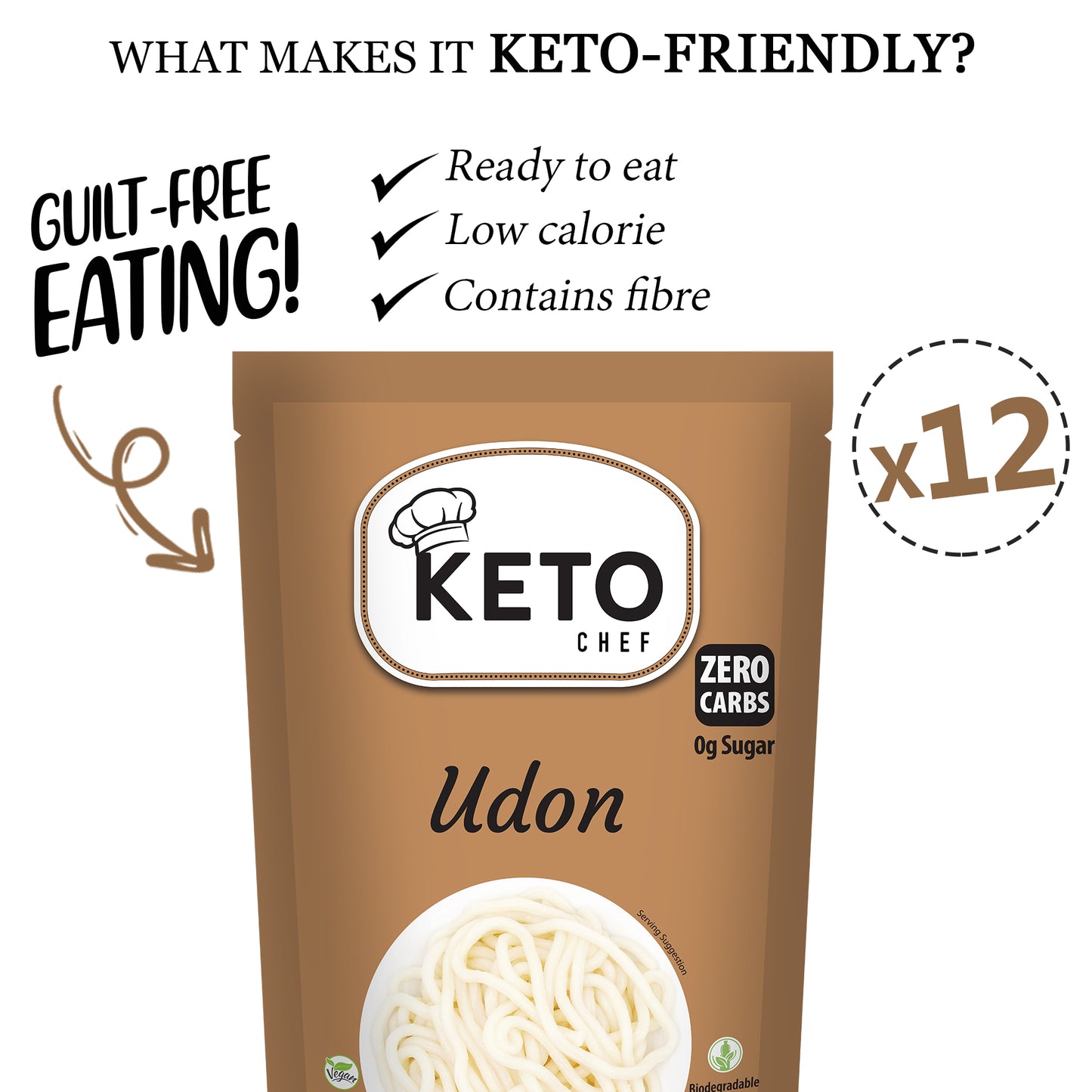 Keto Chef Udon Noodles