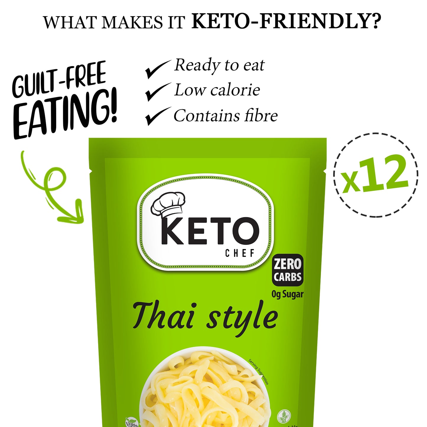 Keto Chef Thai Style Noodles