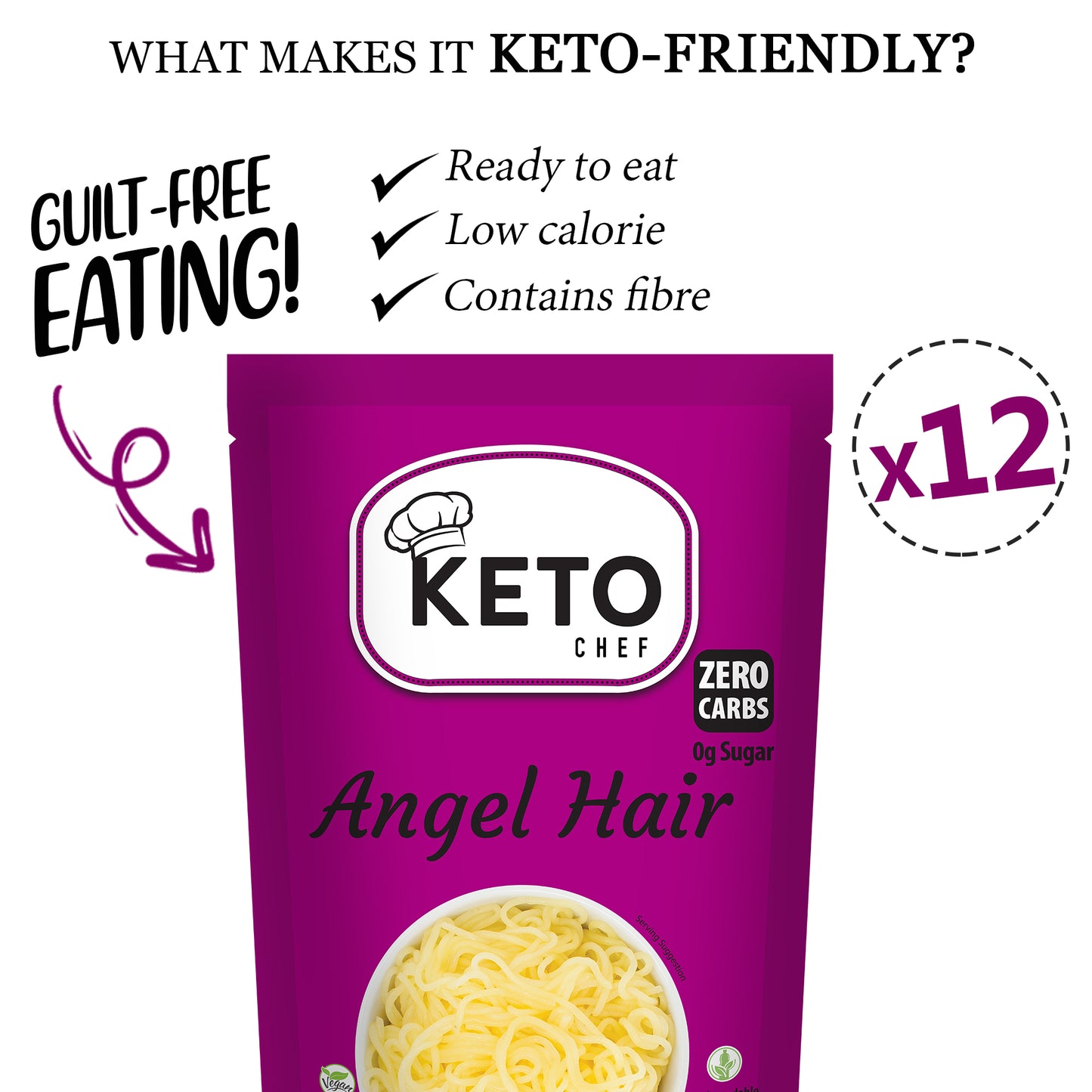 Keto Chef Angel Hair Pasta