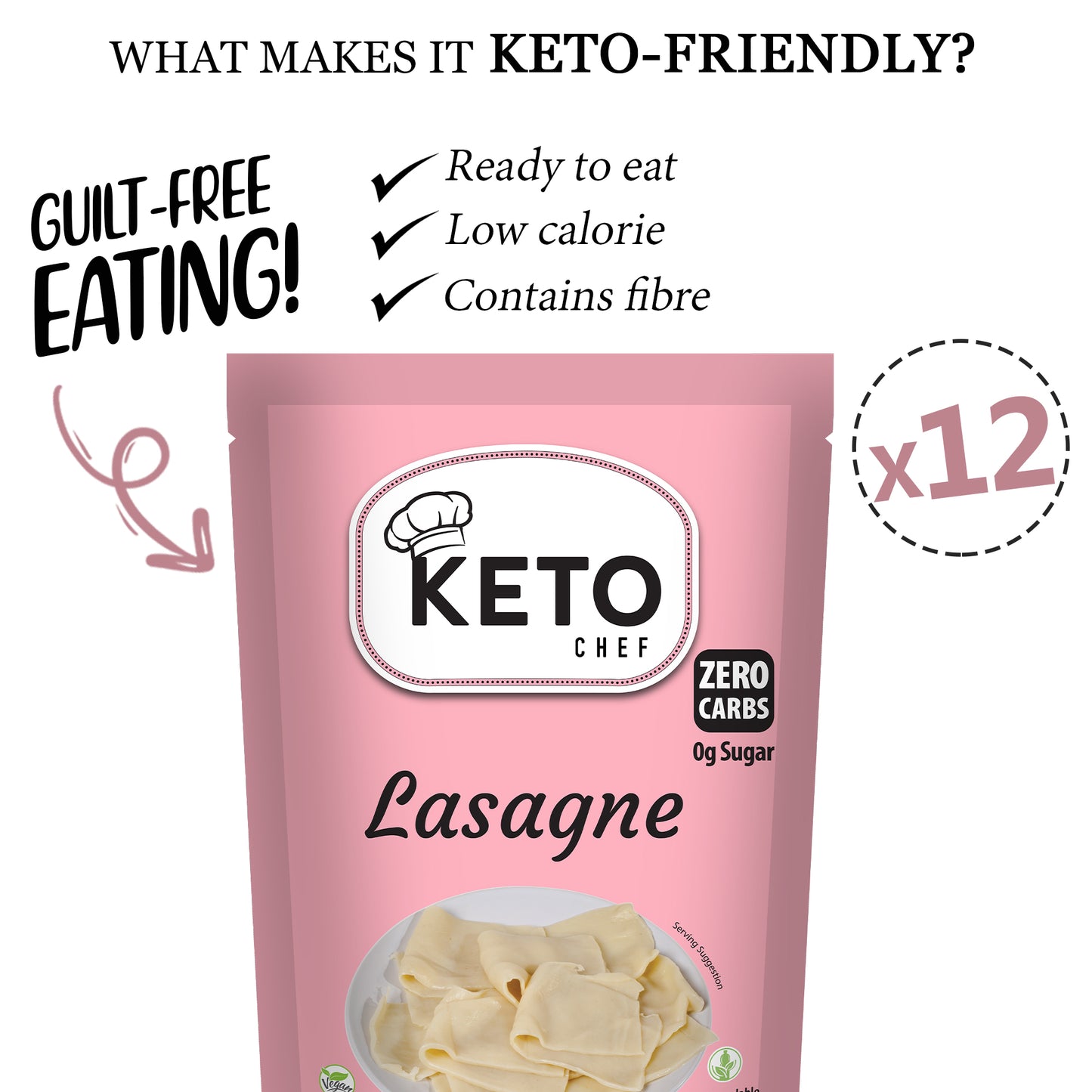 Keto Chef Lasagne Pasta