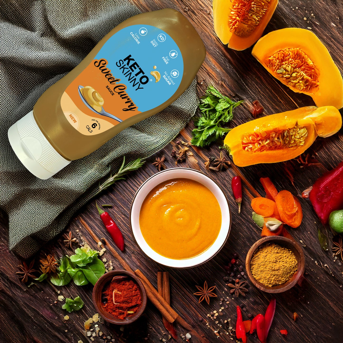 Keto Skinny Sweet Curry Sauce