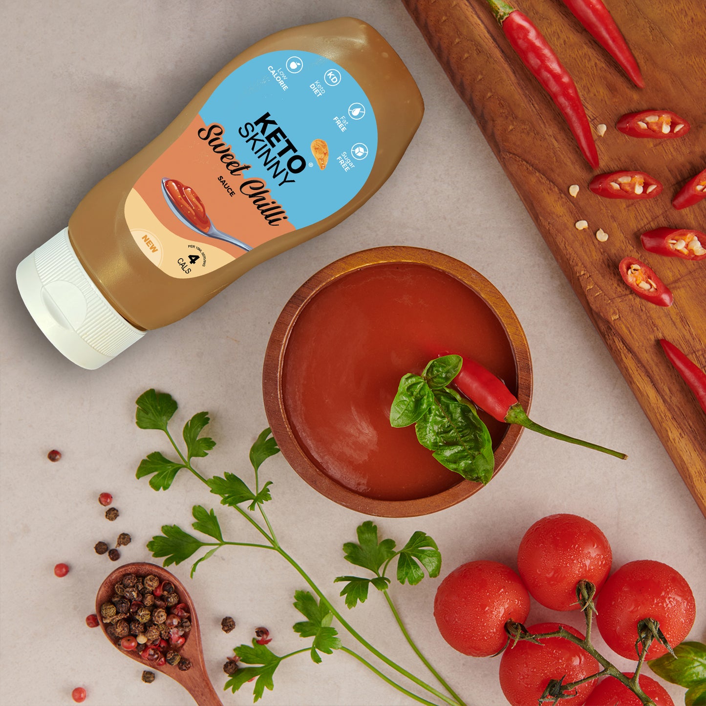 Keto Skinny Sweet Chilli Sauce
