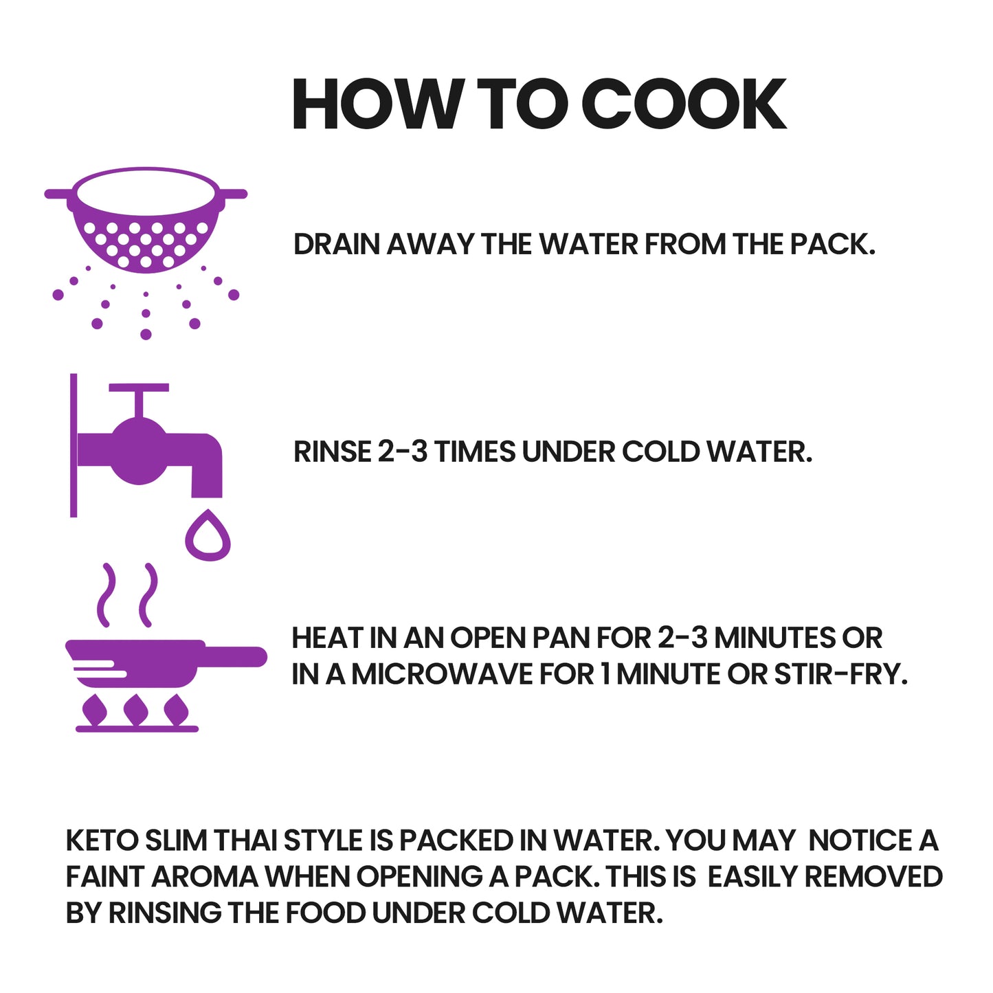 Eat Water Slim Thai Style Noodles