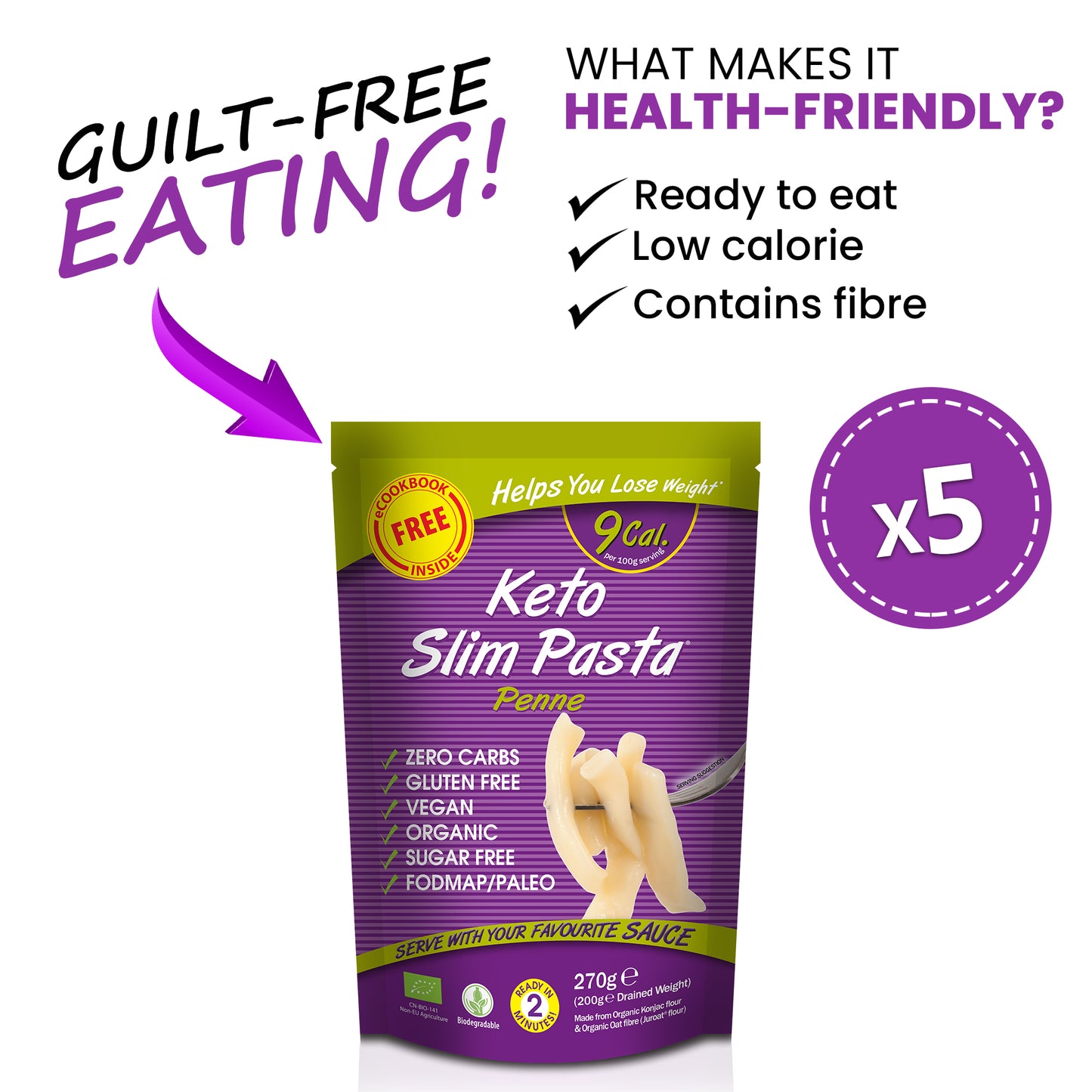 Eat Water Slim Penne