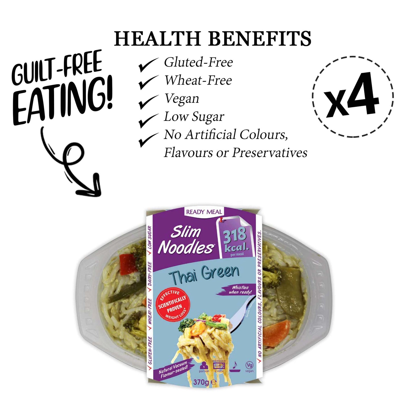 Eat Water Slim Thai Green Noodles