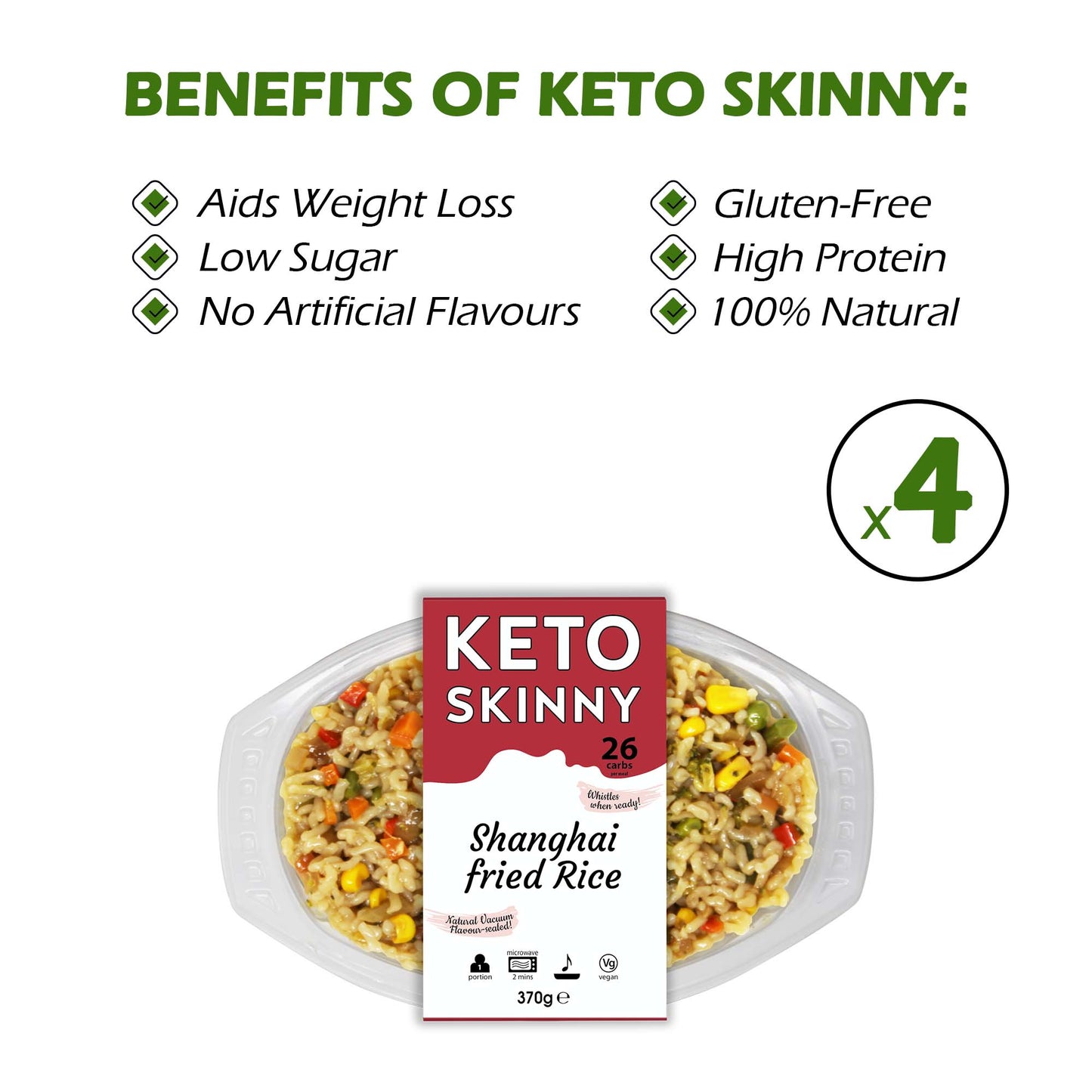 Keto Skinny Shanghai Fried Rice