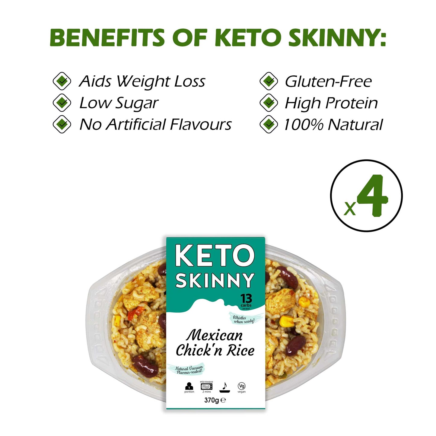 Keto Skinny Mexican Chick'n Rice