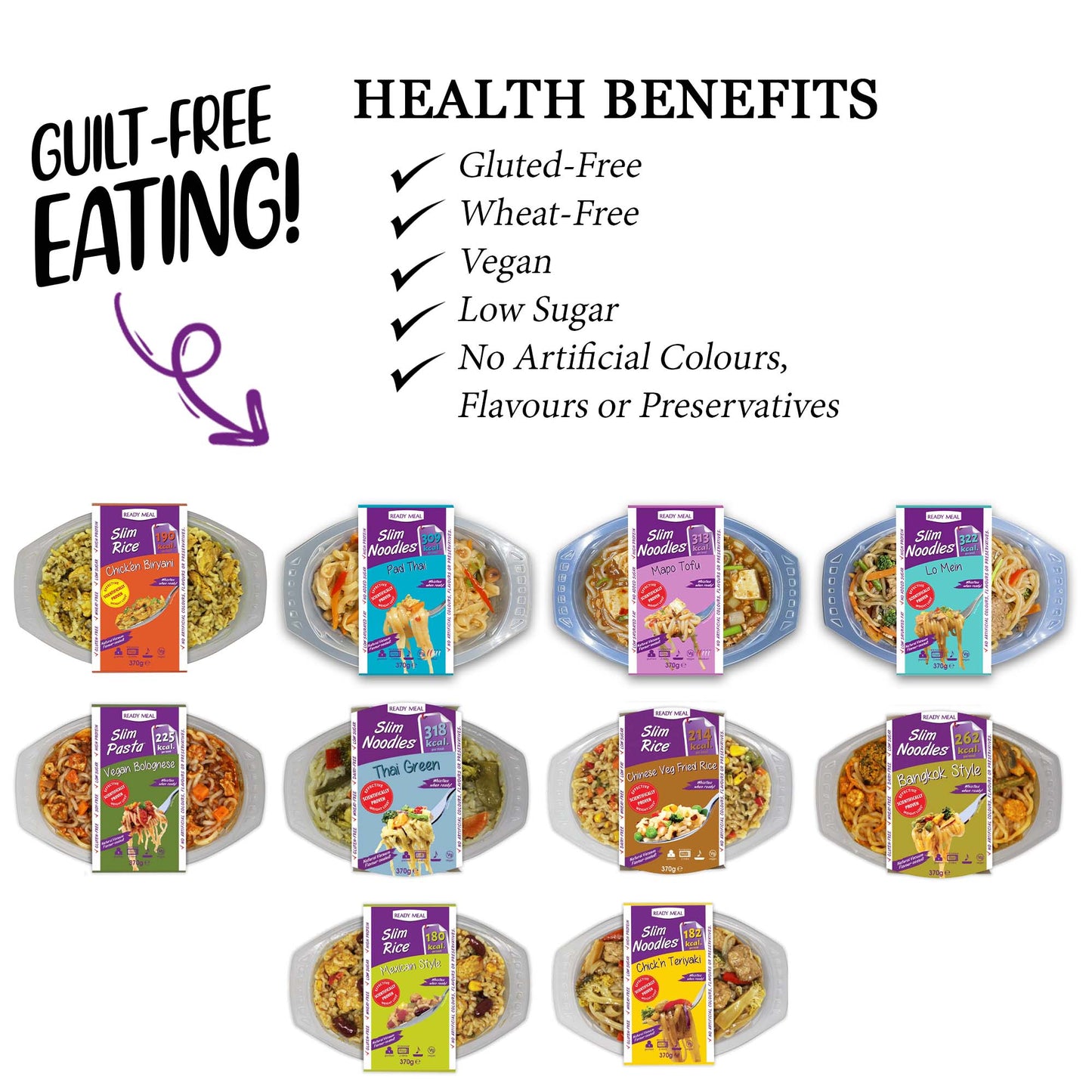 Eat Water Slim Fresh Meals Combo (Pack of 10)