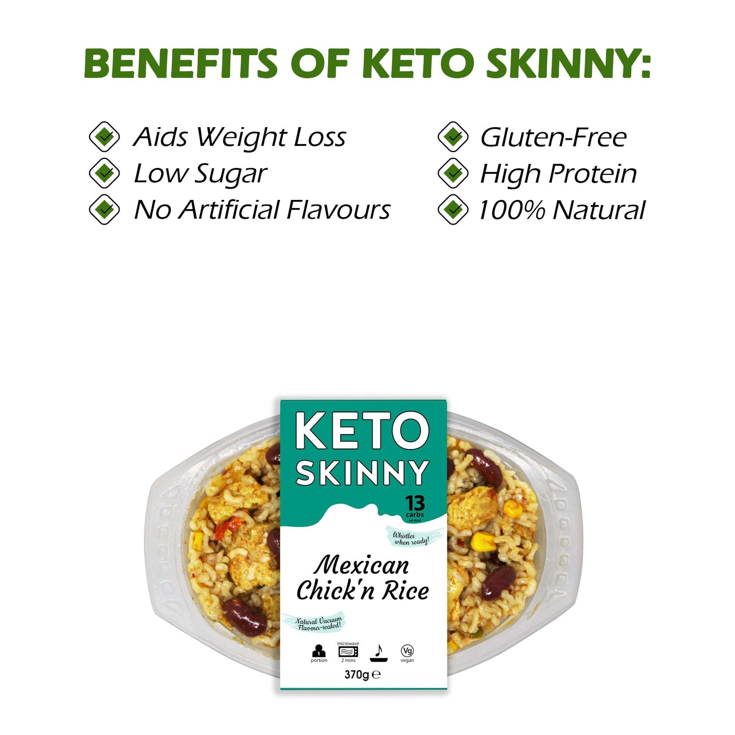 Keto Skinny Mexican Chick'n Rice