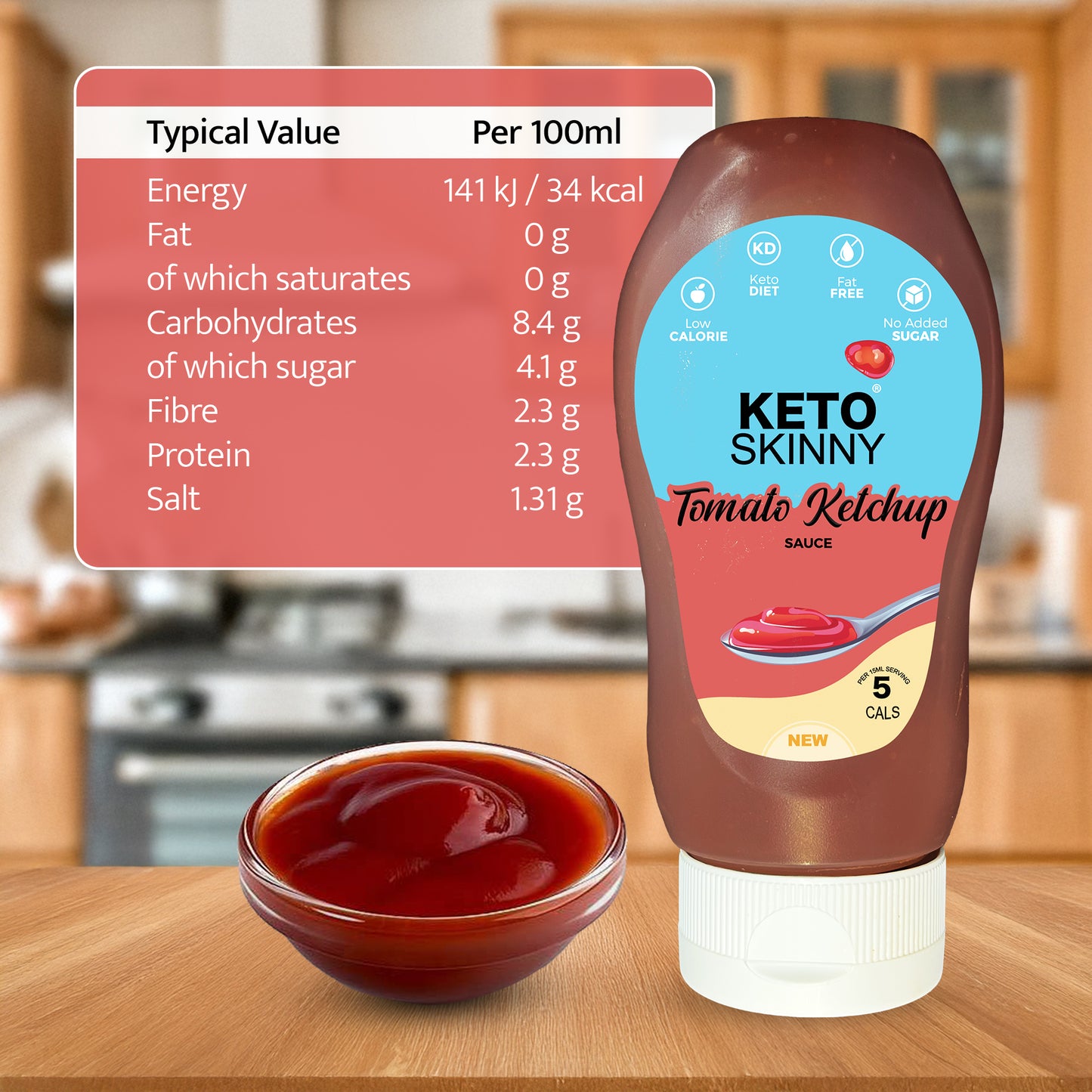 Keto Skinny Tomato Ketchup