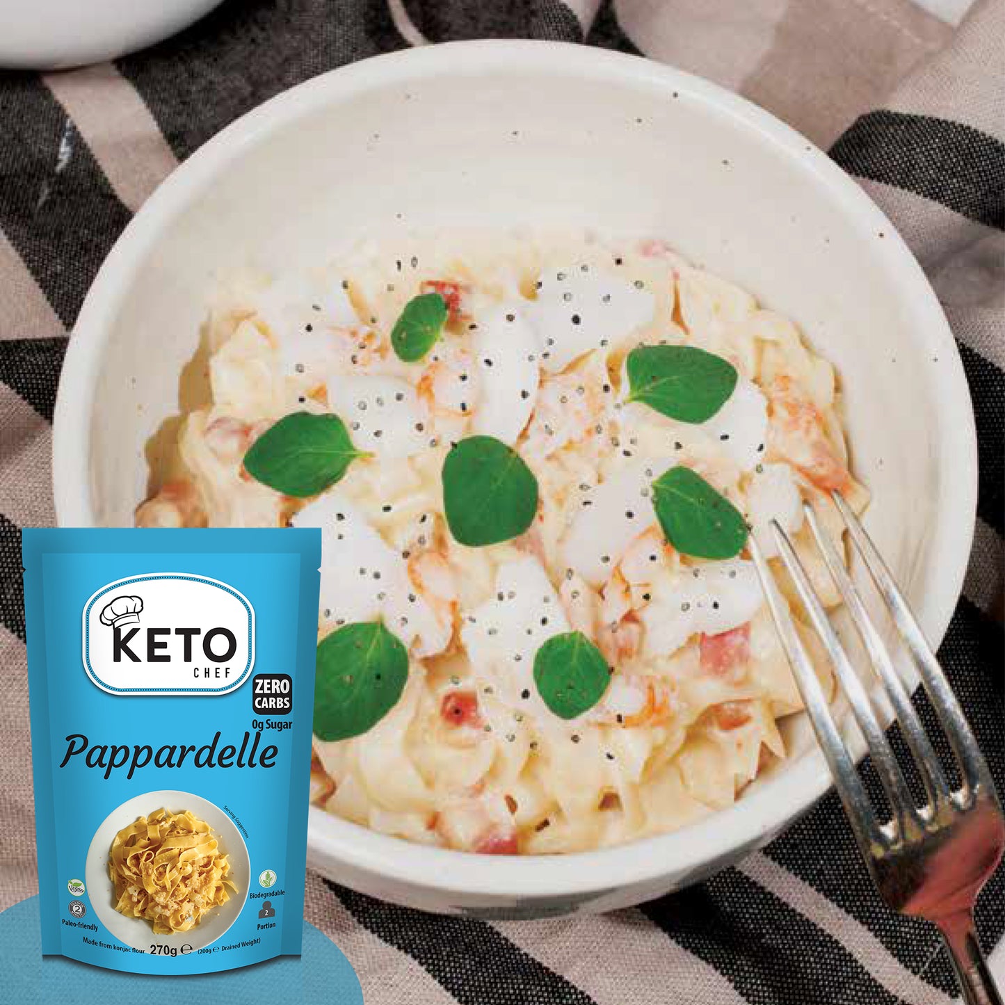 Keto Chef Pappardelle Pasta