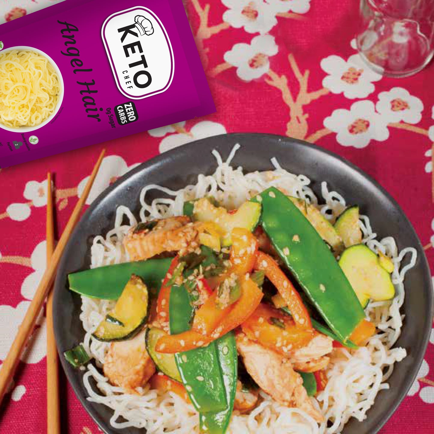 Keto Chef Angel Hair Pasta