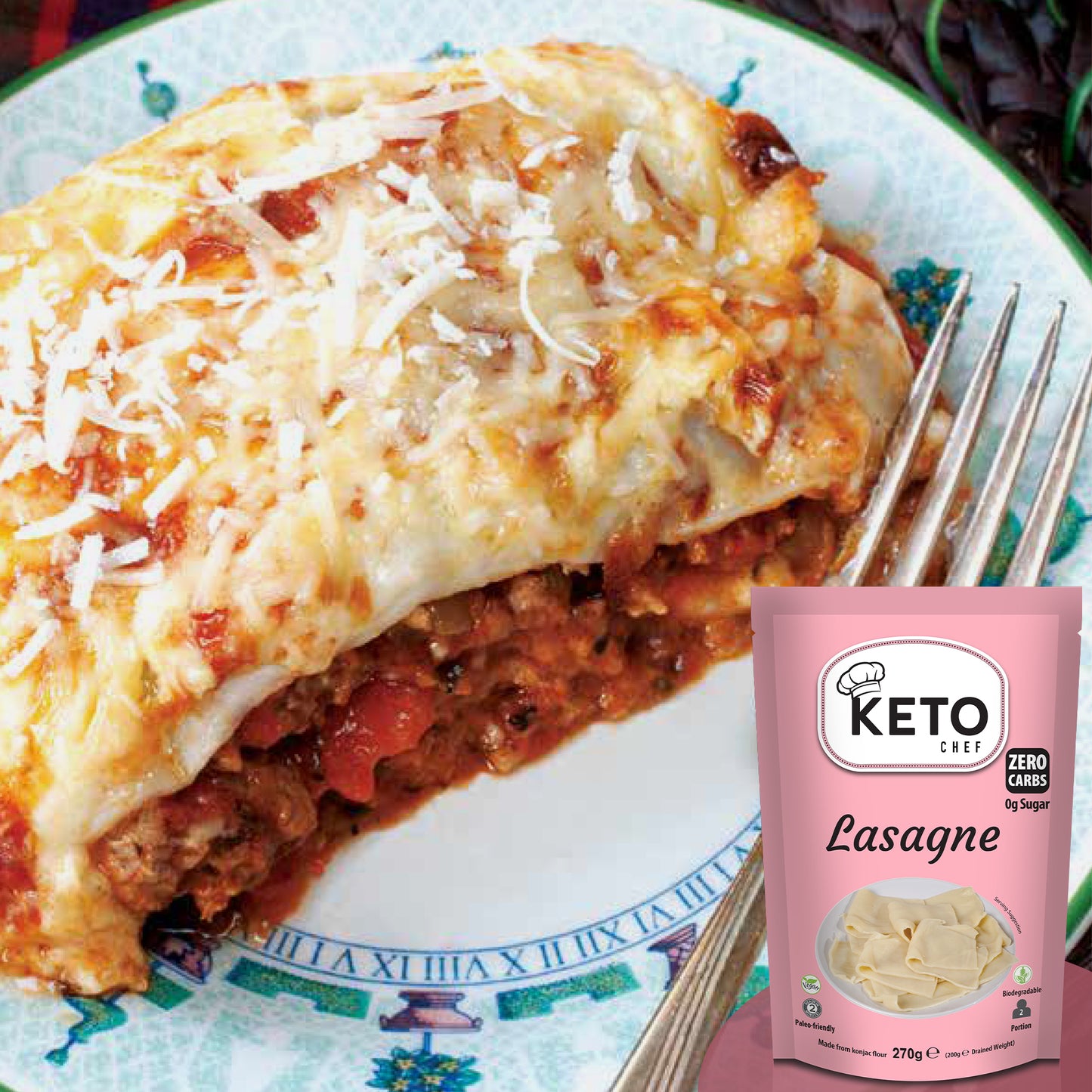 Keto Chef Lasagne Pasta