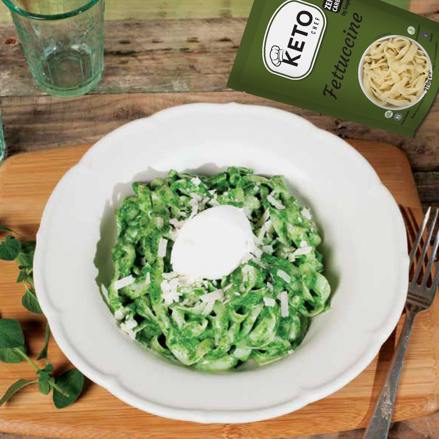 Keto Chef Fettuccine Pasta