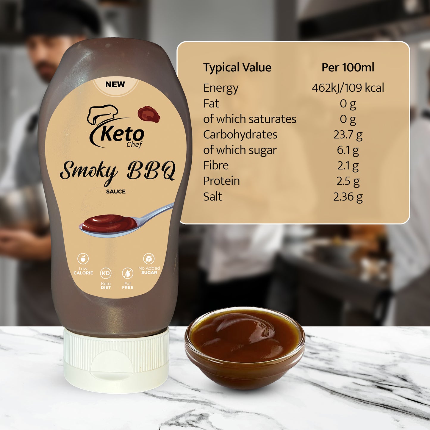 Keto Chef Smoky BBQ Sauce