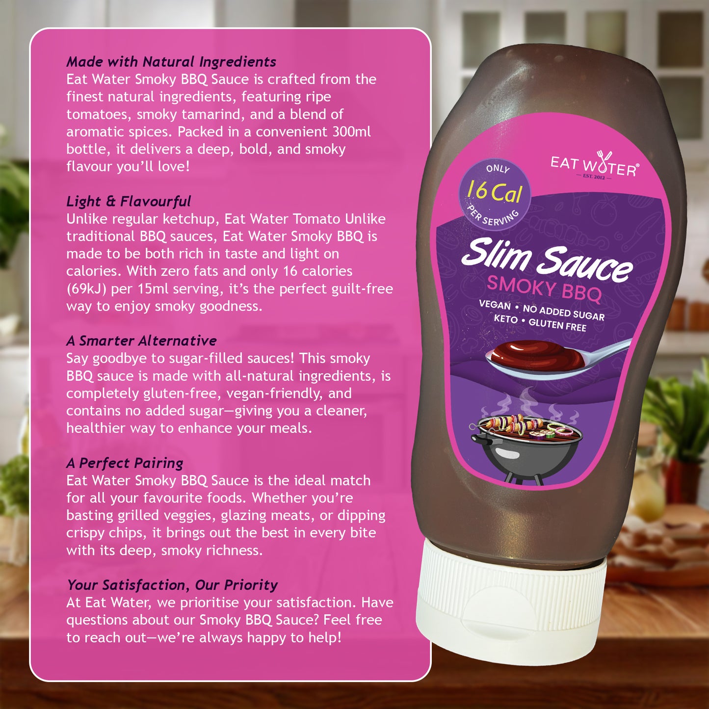 Eat Water Slim BBQ Sauce