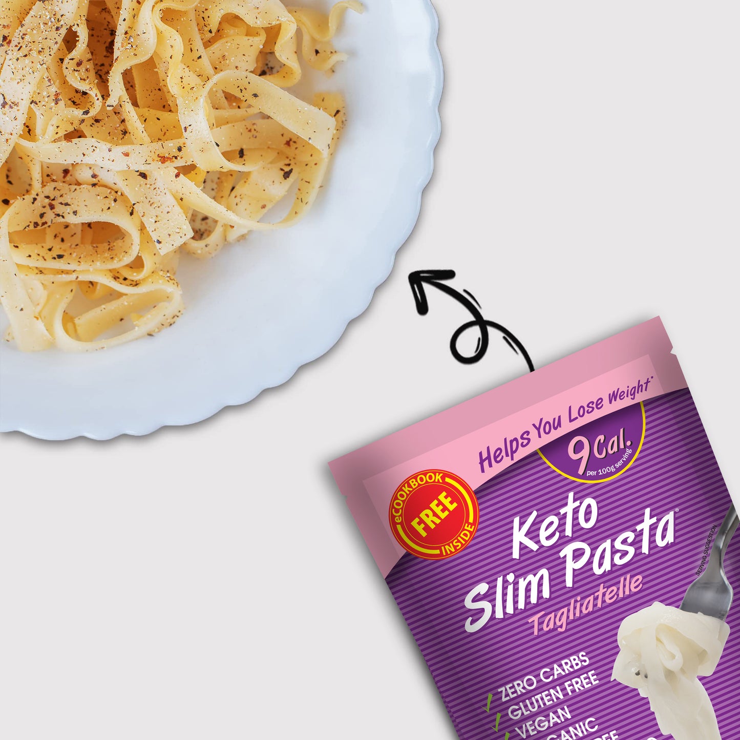 Eat Water Slim Tagliatelle