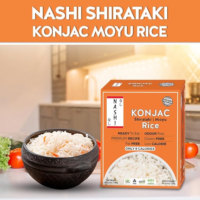Nashi Shirataki Konjac Moyu Rice