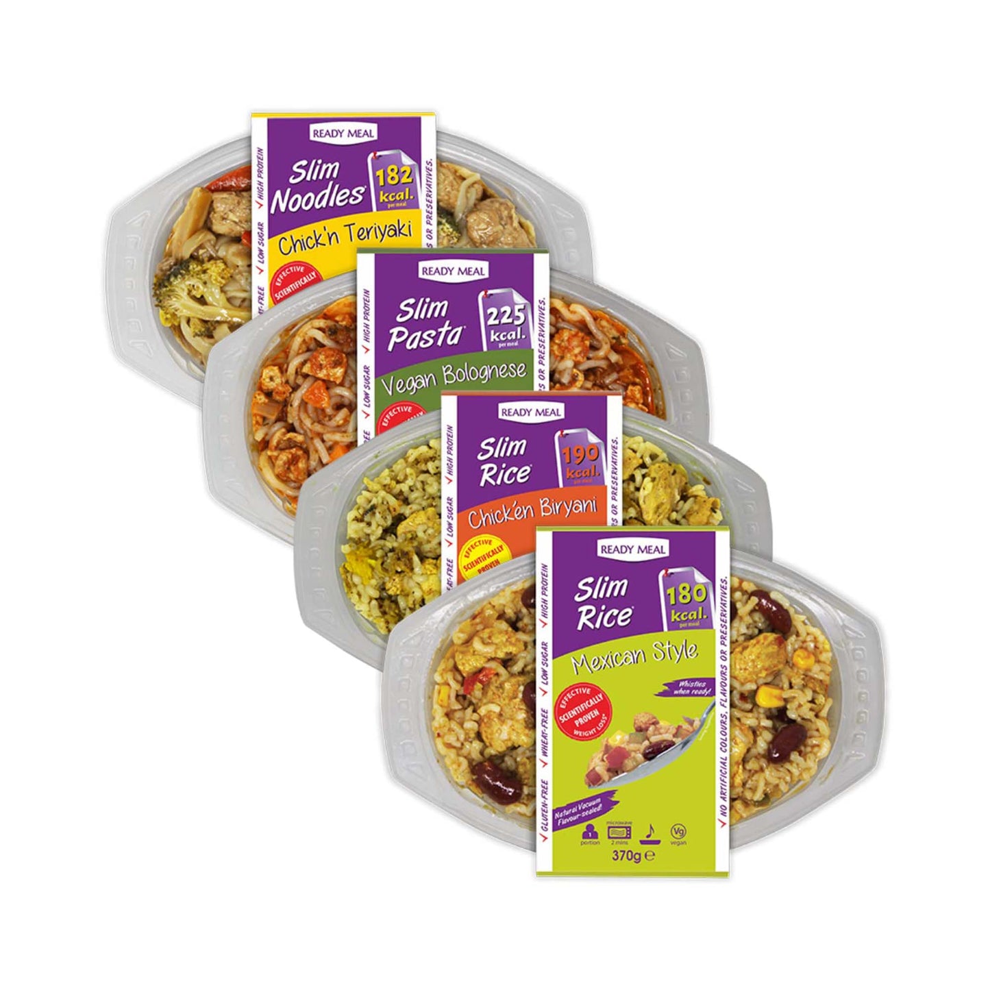 Eat Water Slim Fresh Meals (Multipack, Pack of 4) Combo