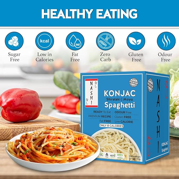 Nashi Shirataki Konjac Moyu Spaghetti