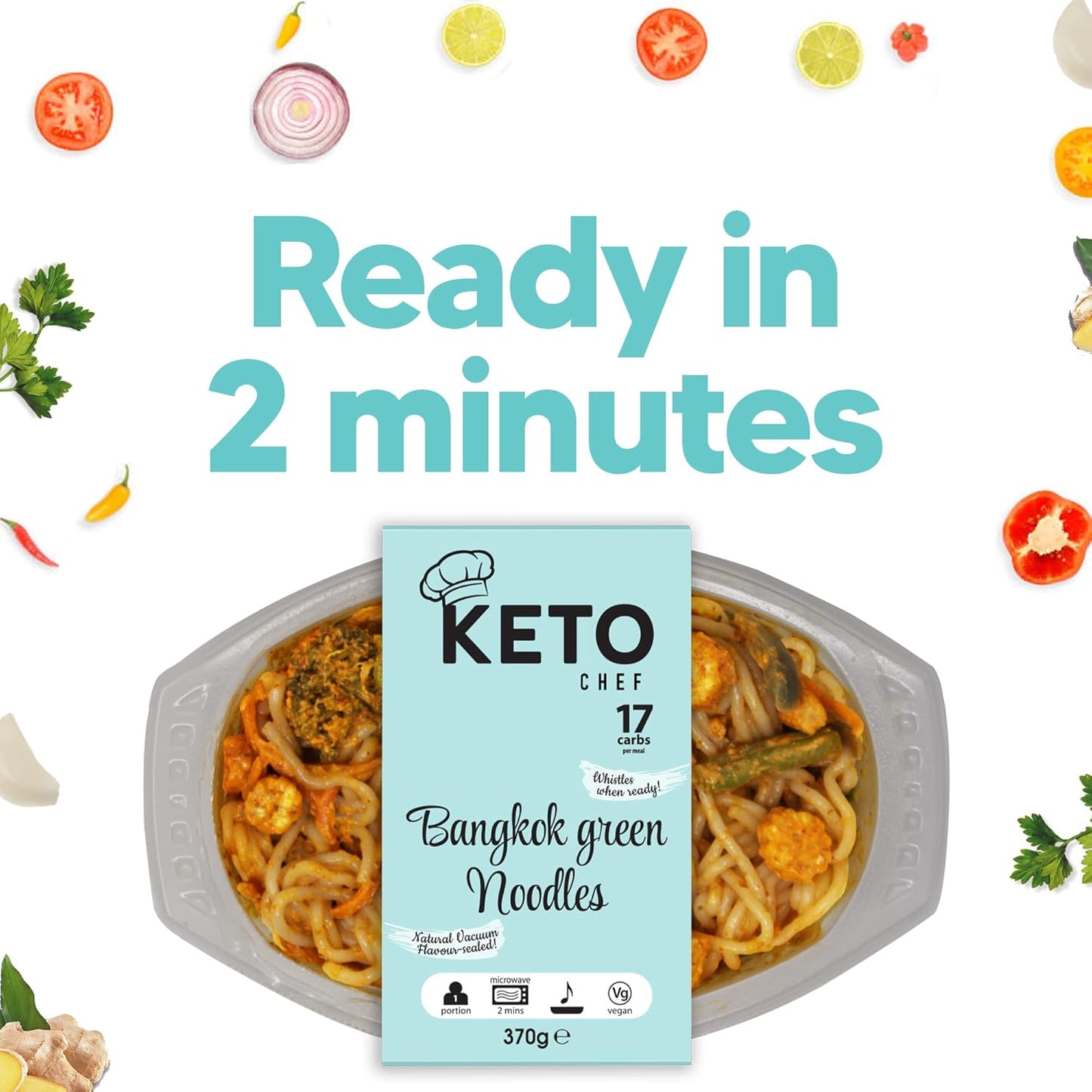 Keto Chef Bangkok Green Noodles