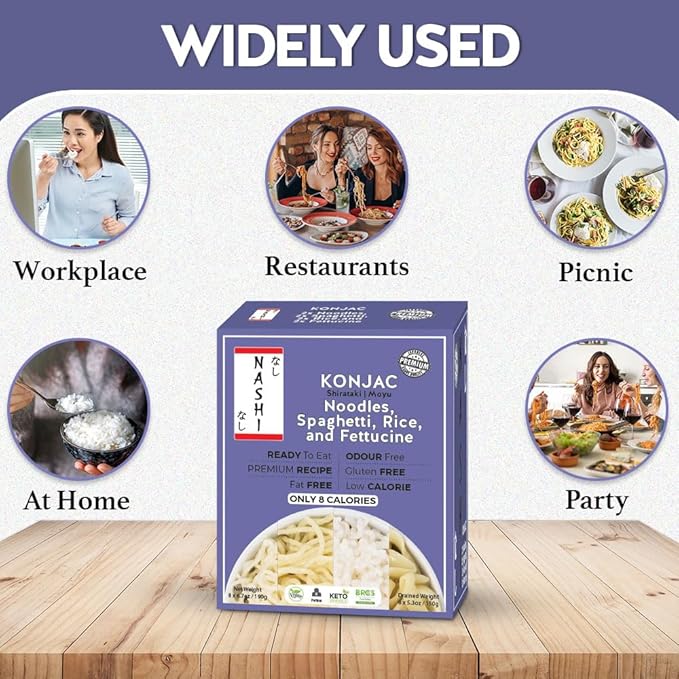 Nashi Konjac Shirataki Mix Pack Combo