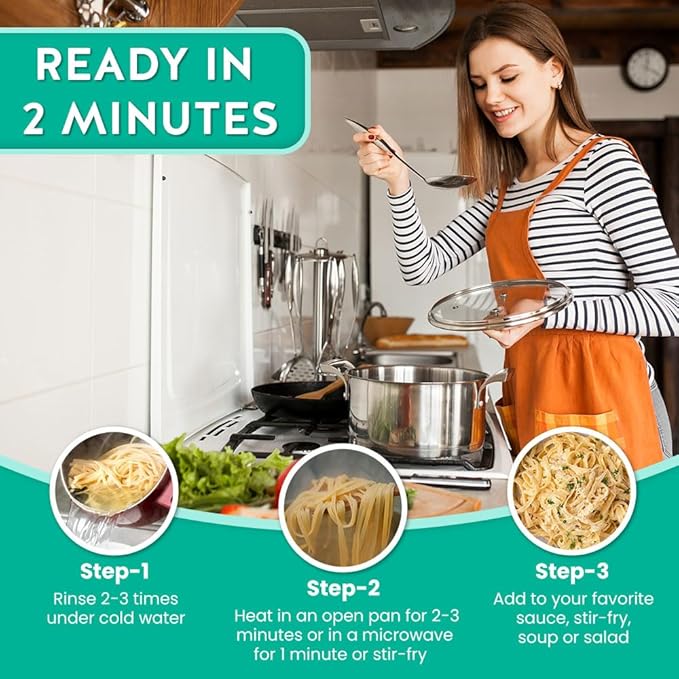 Nashi Shirataki Konjac Fettuccine Pasta