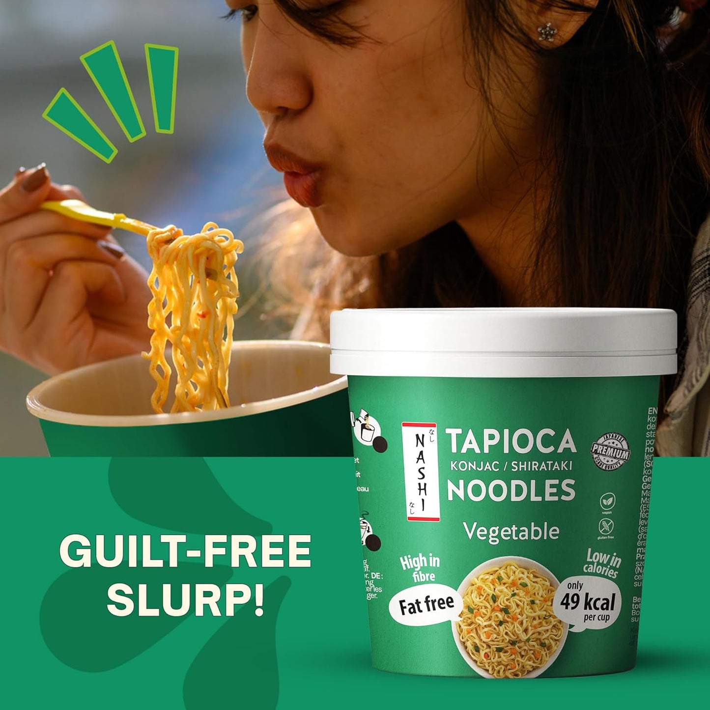 Nashi Tapioca Konjac Shirataki Pot Noodles -Vegetable