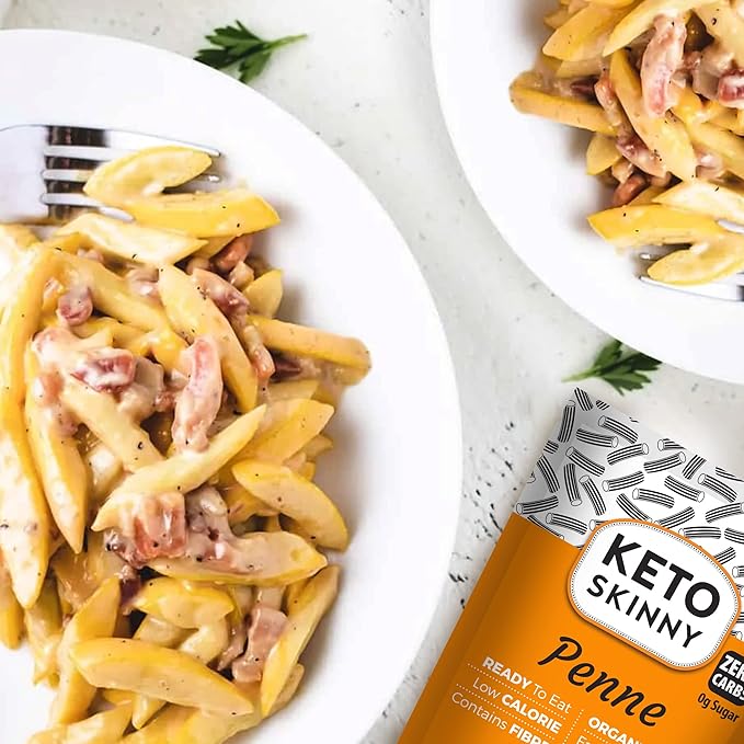 Keto Skinny Penne Pasta
