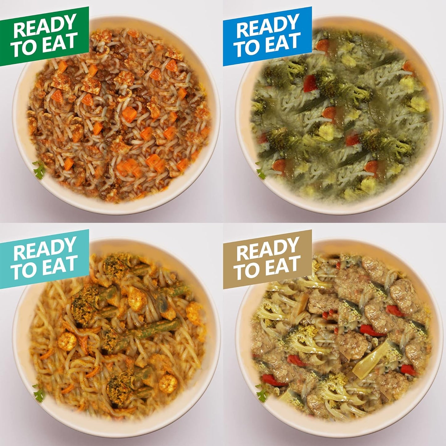 Keto Chef Instant Curry Noodle Meals Combo
