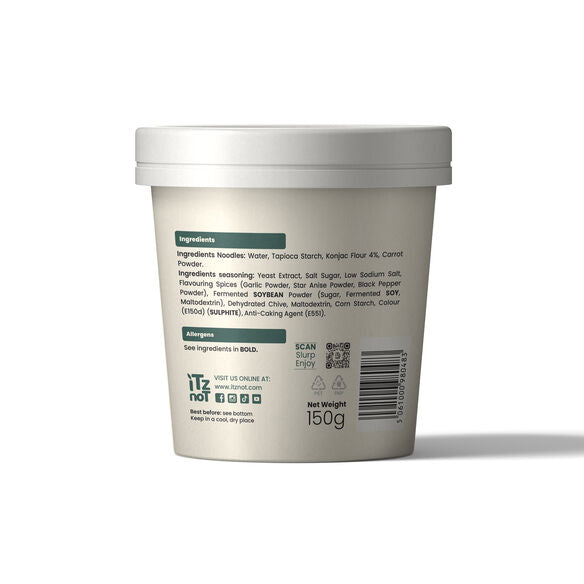 iTz noT Just Pot Noodle Konjac / Shirataki Beef Flavour