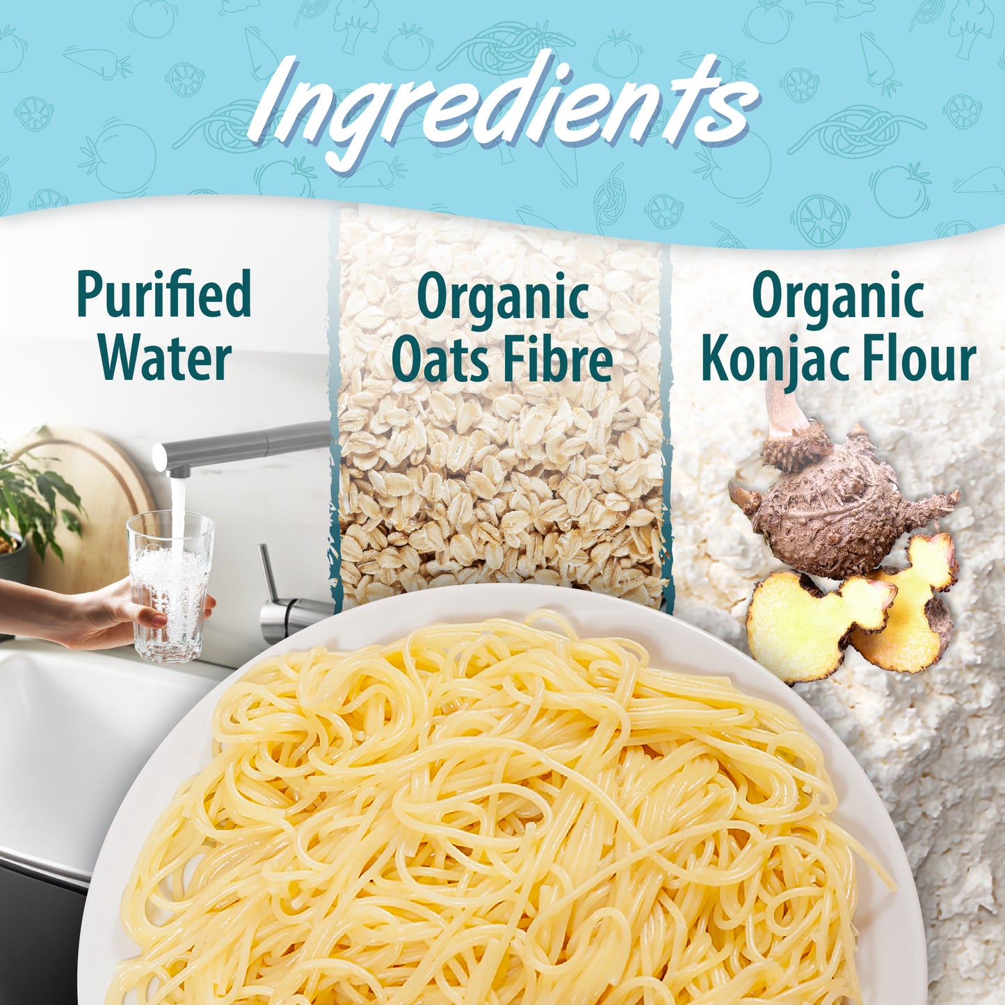 Eat Water Slim Organic Capellini