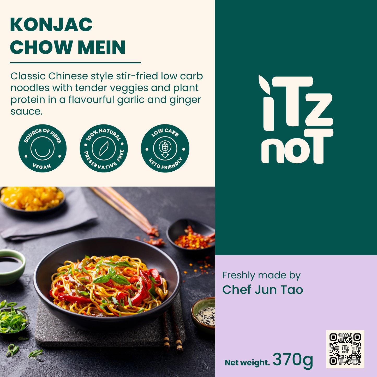 iTz noT Konjac Chow Mein