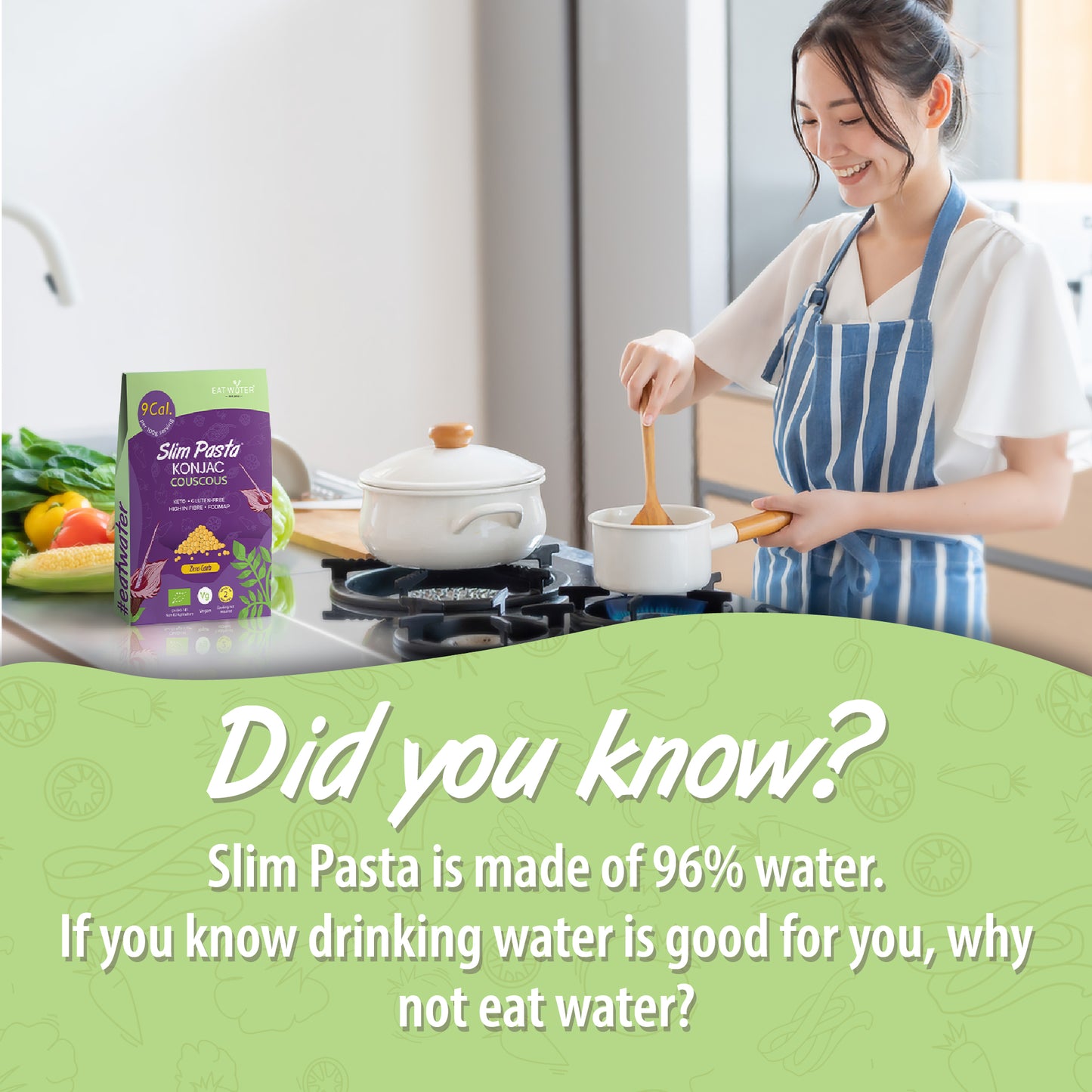 Eat Water Slim Organic Couscous