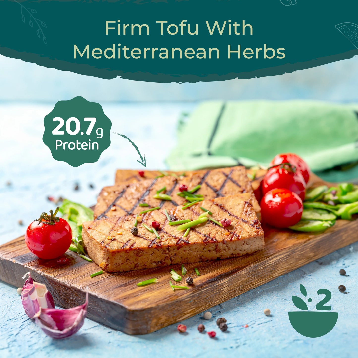 'iTz noT Just' Tofu - Mediterranean Herbs