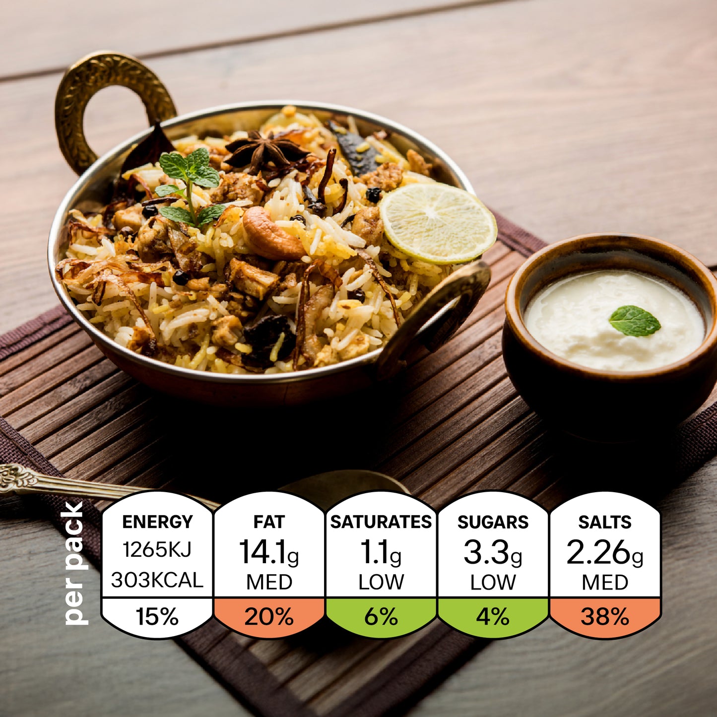 iTz noT Konjac Chick'n Biryani