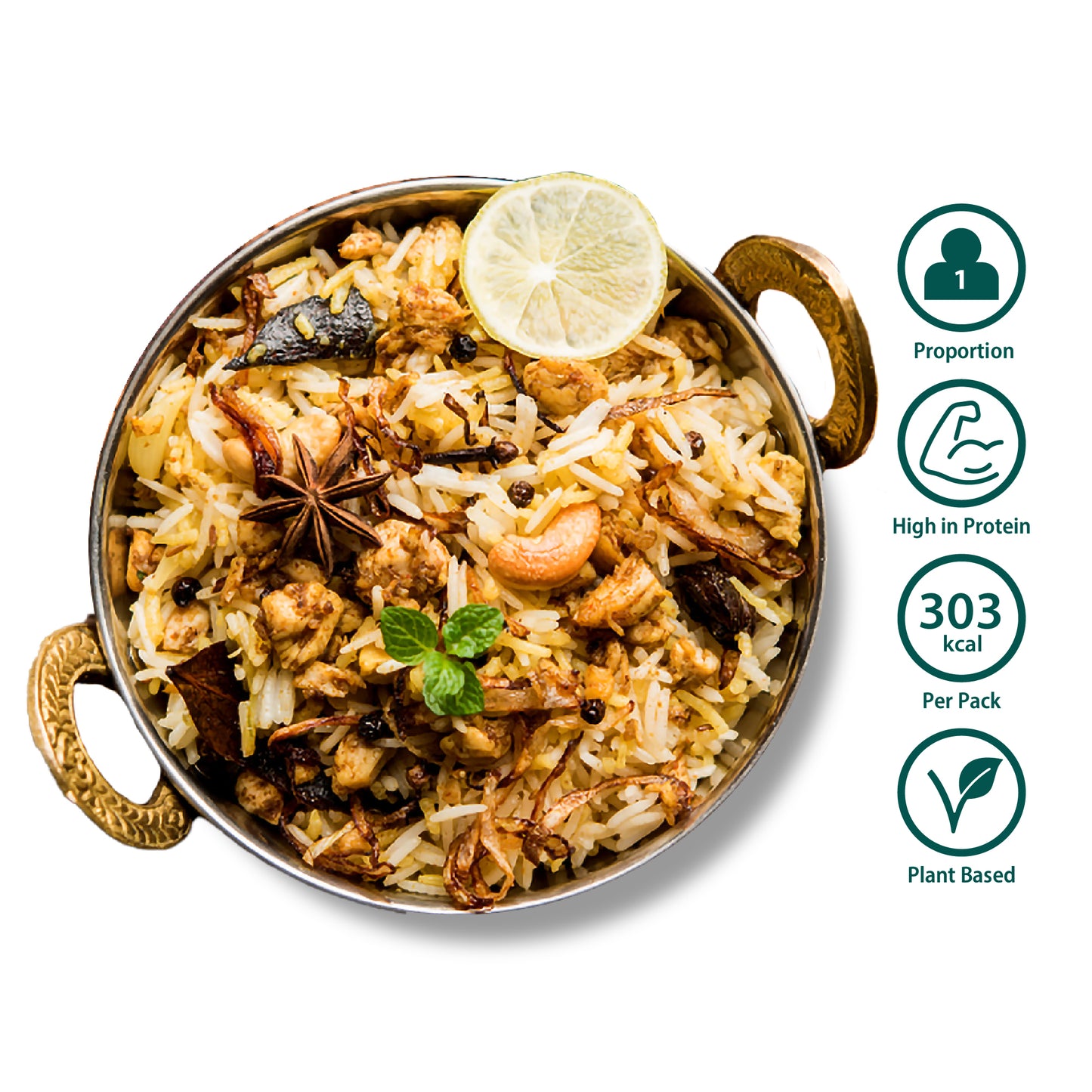 iTz noT Konjac Chick'n Biryani